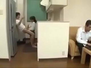 Cheating Japanese Milf with her