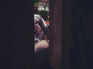 Futanari Hentai 3D Uncensored - Omura hardsex at the street - Japanese Asian Manga Anime Film Game Porn